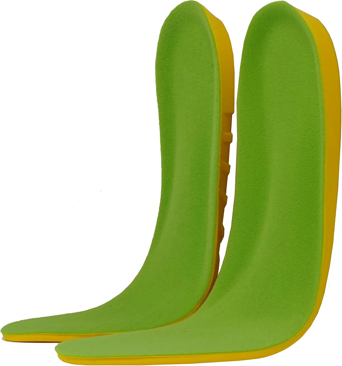 2 Pairs Wide Fit Insoles Plantar Fasciitis Orthotics PU Memory Foam Comfort Shoe Inserts for Men and Women, Cushioned Arch Support, Shock Absorption and Foot Pain Relief (Men 9-11/Women 10-12)