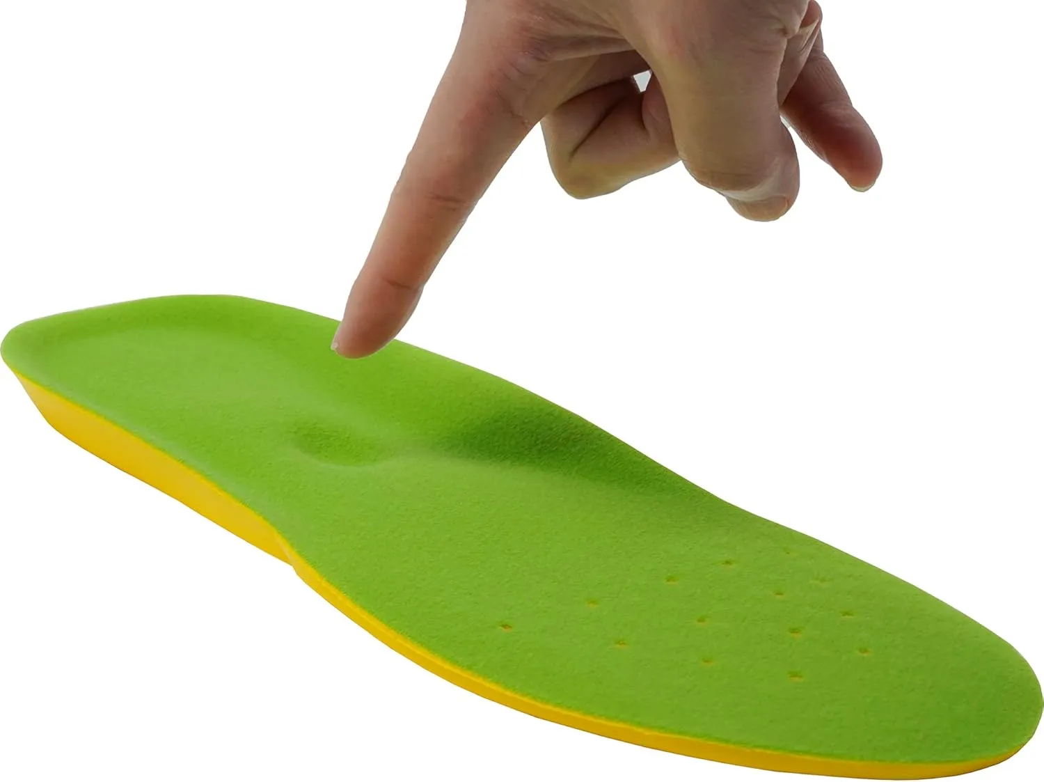 2 Pairs Wide Fit Insoles Plantar Fasciitis Orthotics PU Memory Foam Comfort Shoe Inserts for Men and Women, Cushioned Arch Support, Shock Absorption and Foot Pain Relief (Men 9-11/Women 10-12)