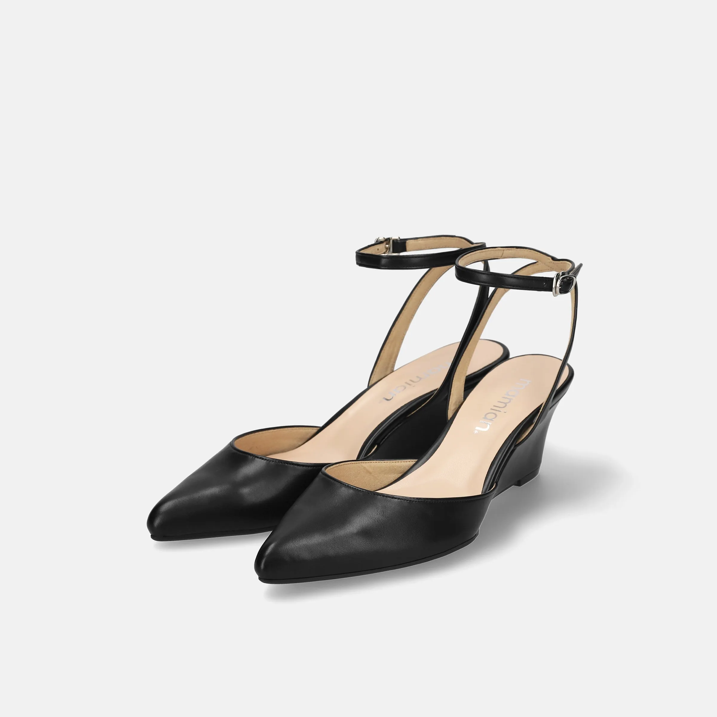 30% OFF: 2024SS: Wedge Pumps (m55213) Black