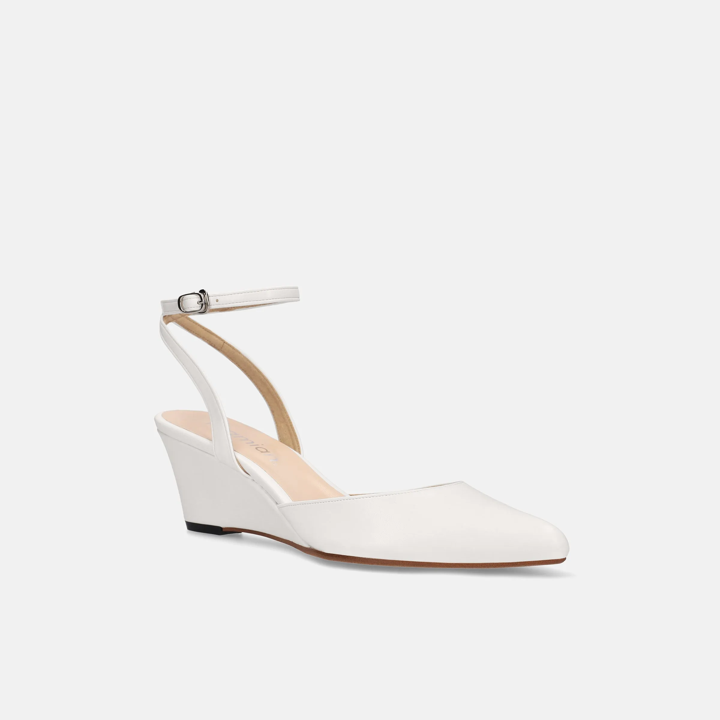 30% OFF: 2024SS: Wedge Pumps (m55213) White