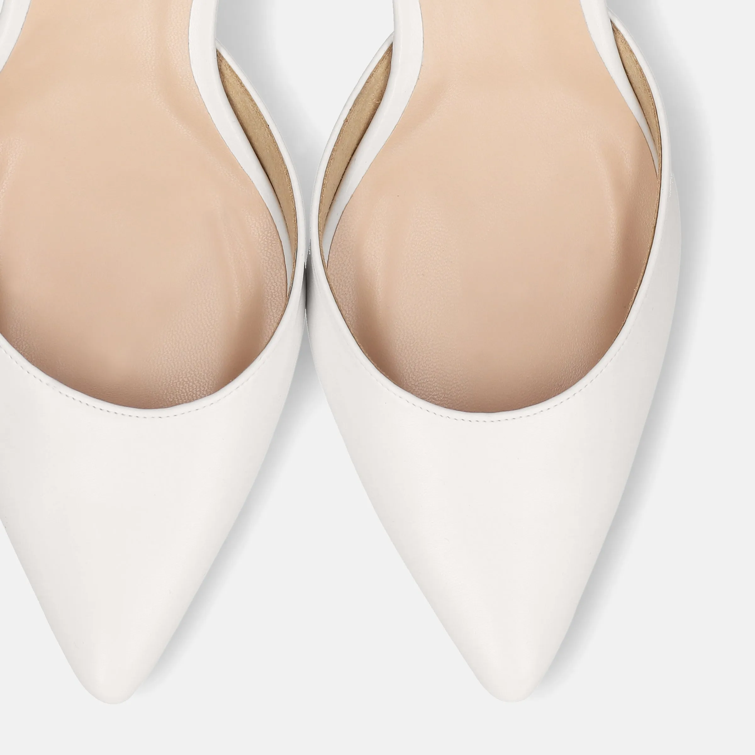 30% OFF: 2024SS: Wedge Pumps (m55213) White