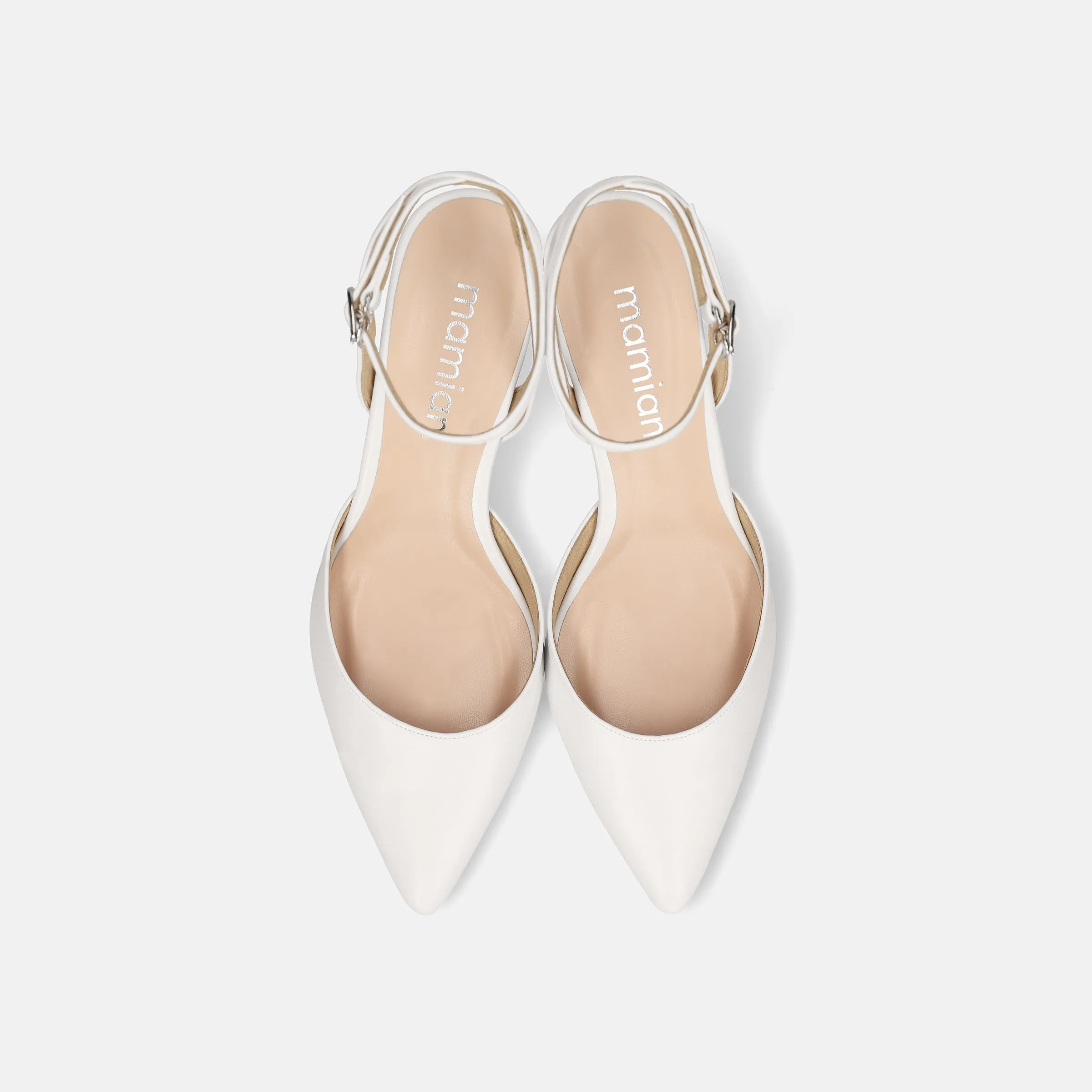 30% OFF: 2024SS: Wedge Pumps (m55213) White