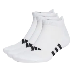 ADIDAS PERFORMANCE CUSHIONED LOW SOCKS 3 PAIRS - WHITE