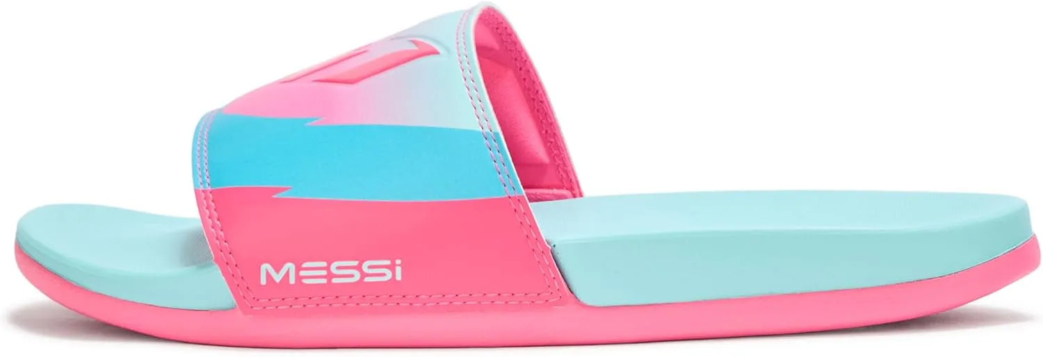 adidas Unisex-Child Adilette Comfort Messi Slide Sandal