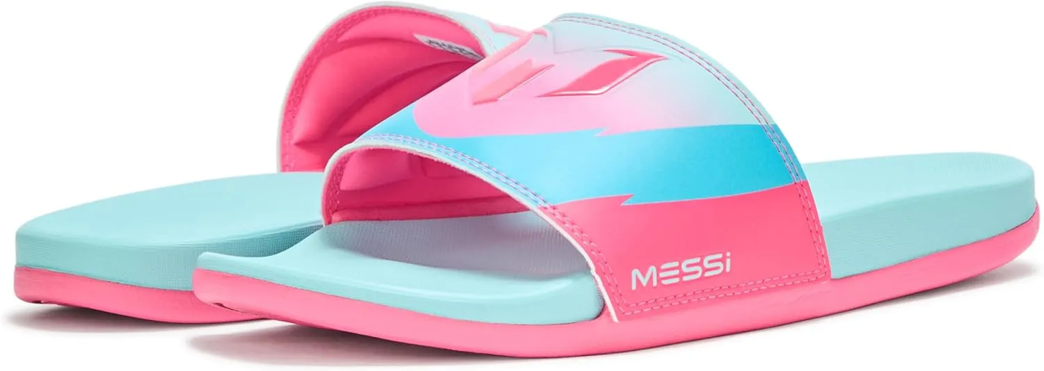 adidas Unisex-Child Adilette Comfort Messi Slide Sandal