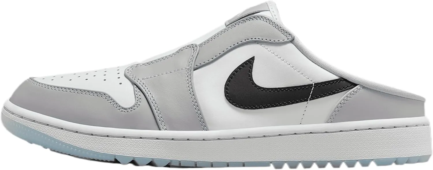 Air Jordan Mule Golf Shoes (FJ1214-001, Black/White/Varsity Red)