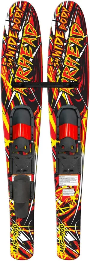 Airhead Trainer Water Skis for Kids and Adults - Multiple Sizes/Styles - Stability & Control - Ultimate Training System for Various Skill Levels