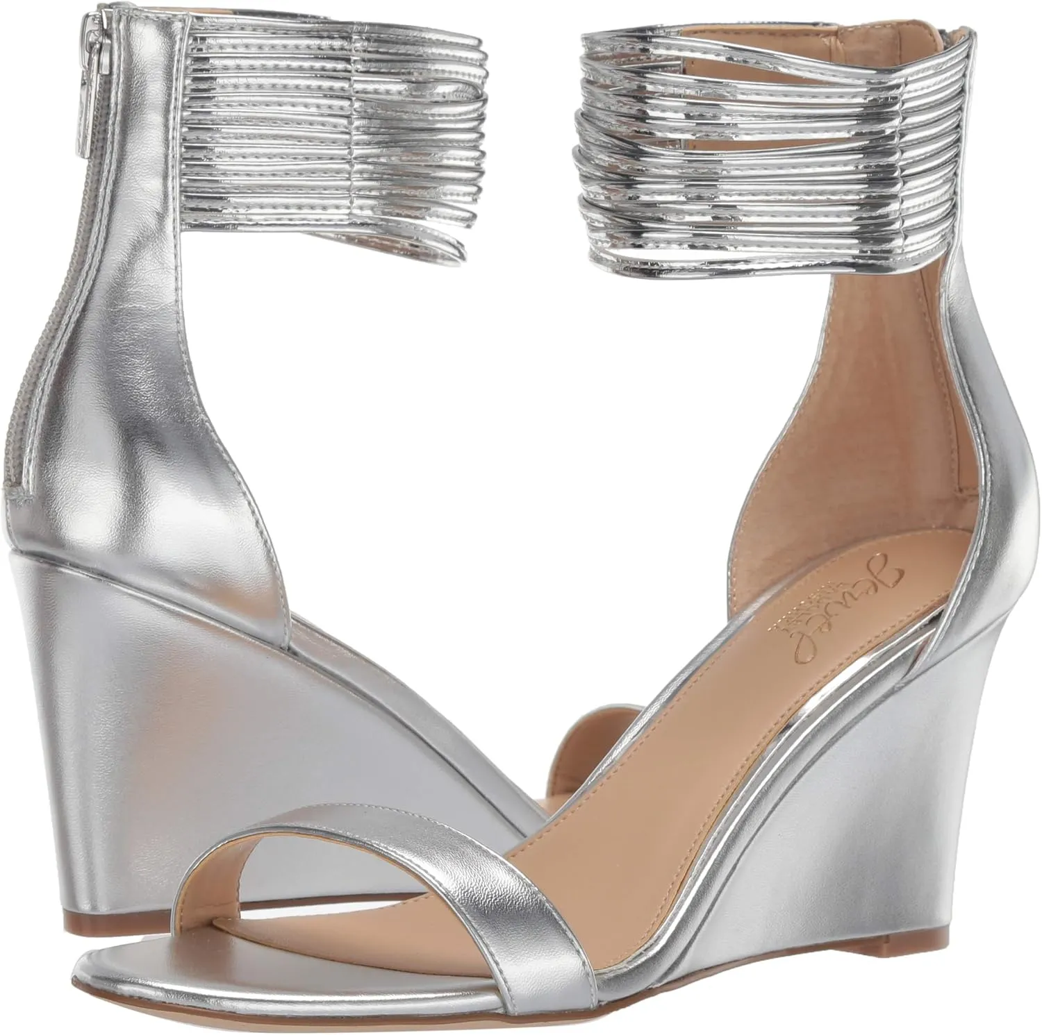 Badgley Mischka Women's Starry Wedge Sandal