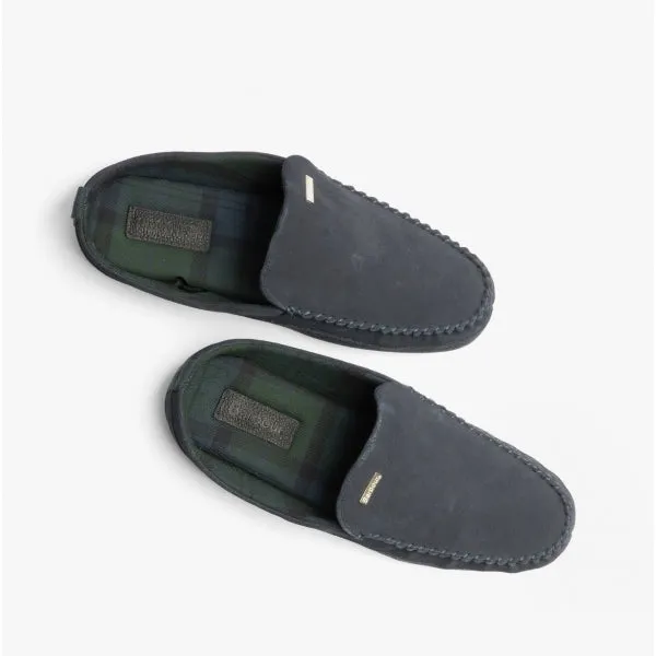 Barbour OTTO Mens Slippers Navy