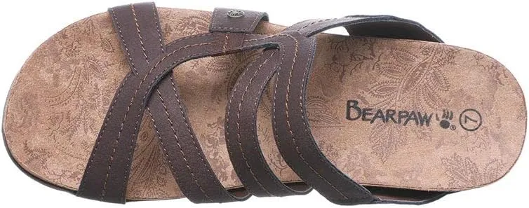 BEARPAW Women's Kai II Multiple Colors | Women's Slide Sandal | Women's Shoe | Comfortable & Lightweight