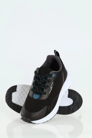 Boys Mesh Trainer - Black