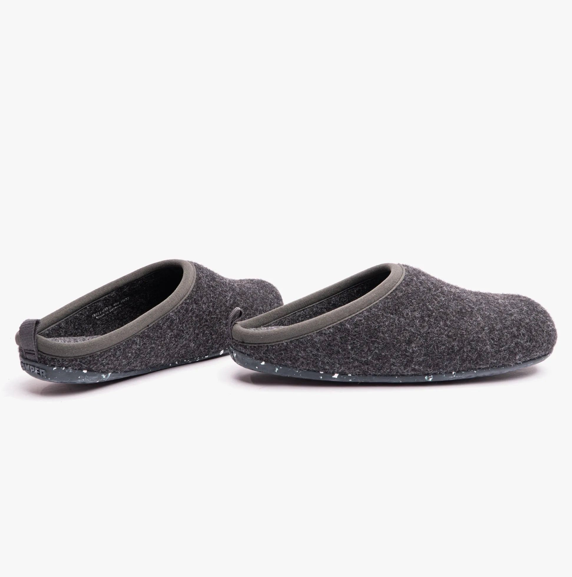 Camper WABI Mens Slippers Grey