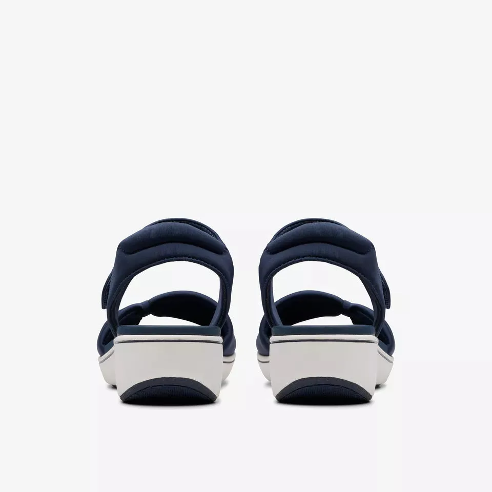 Clarks Women's Breeze Rae Sara Navy Textile 26181865