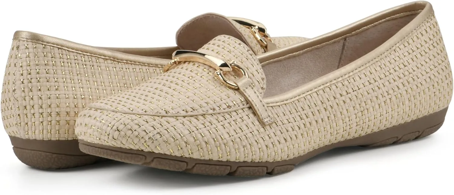 CLIFFS BY WHITE MOUNTAIN Women's Glowing Cushioned Loafer Flat