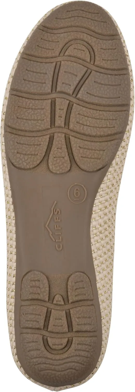 CLIFFS BY WHITE MOUNTAIN Women's Glowing Cushioned Loafer Flat