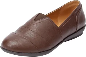 Comfortview Women's Wide Width The Amelia Flat