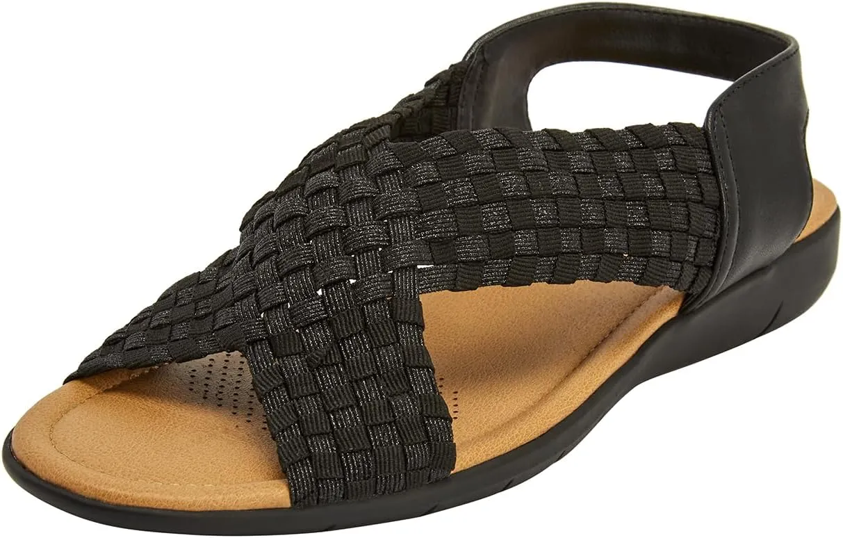 Comfortview Women's Wide Width The Celestia Sling Sandal