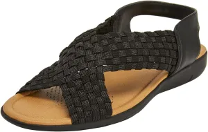 Comfortview Women's Wide Width The Celestia Sling Sandal