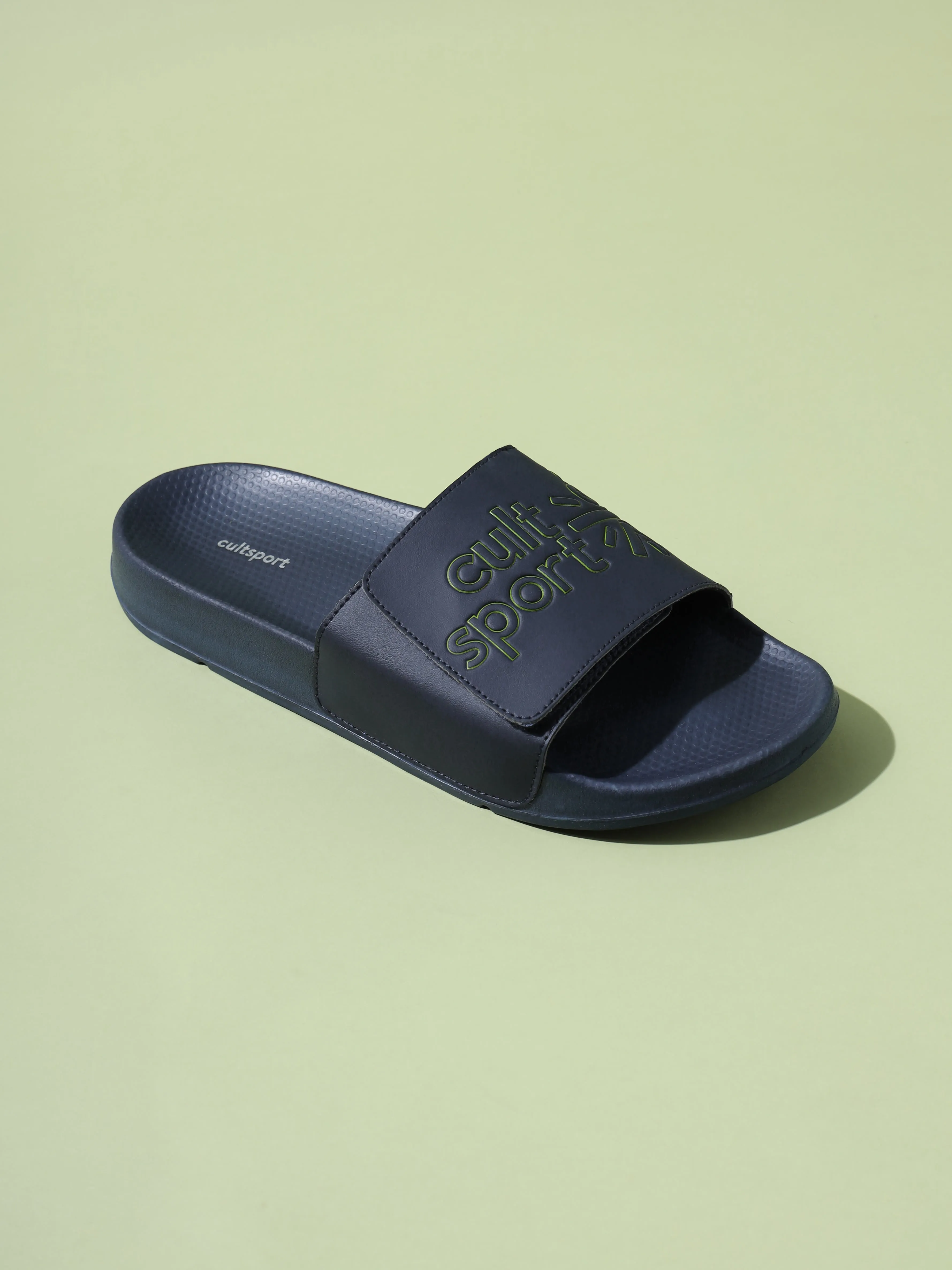 cult Glissade Navy Men Slides
