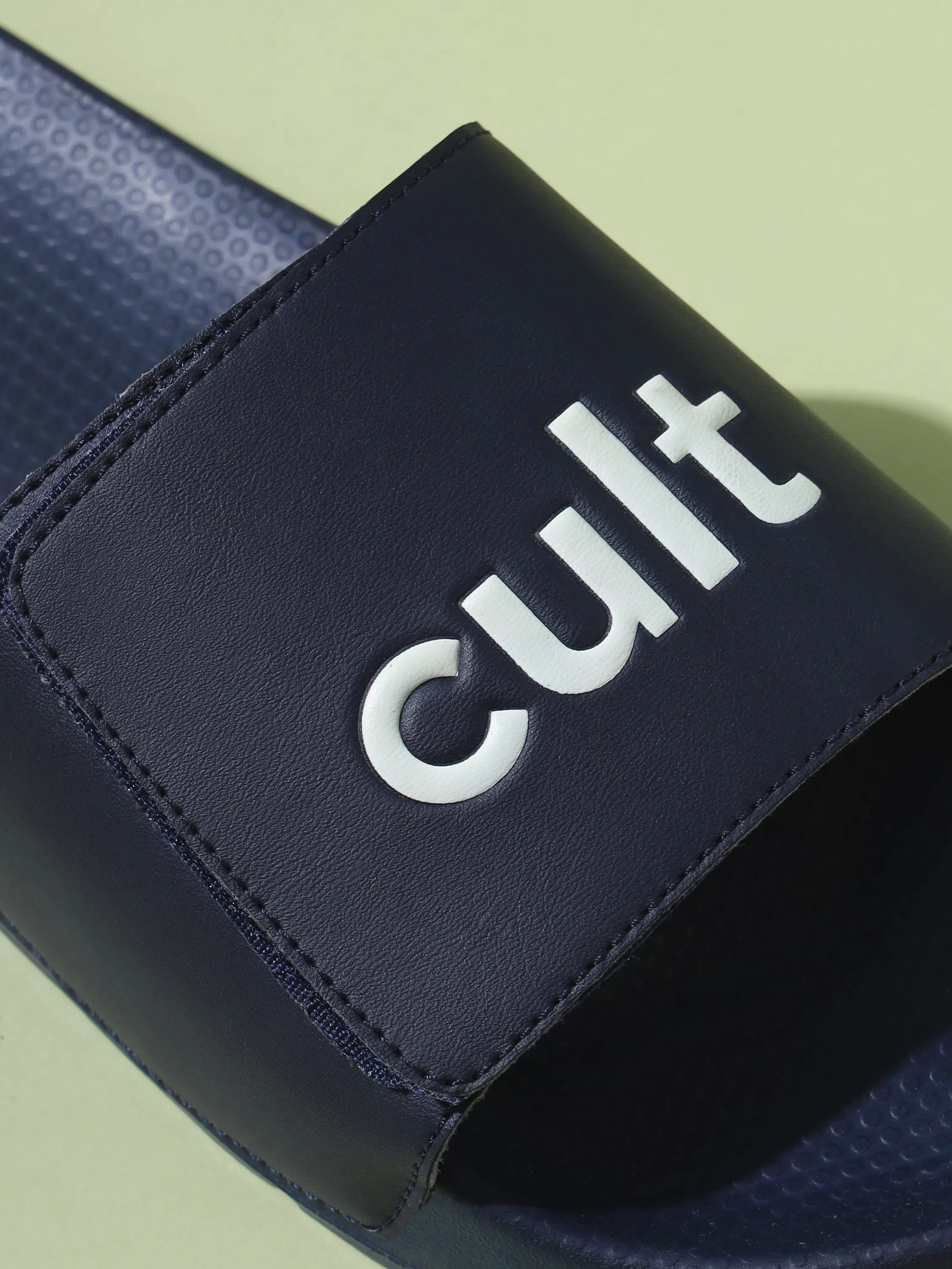 cult Locomo Navy Men Slides