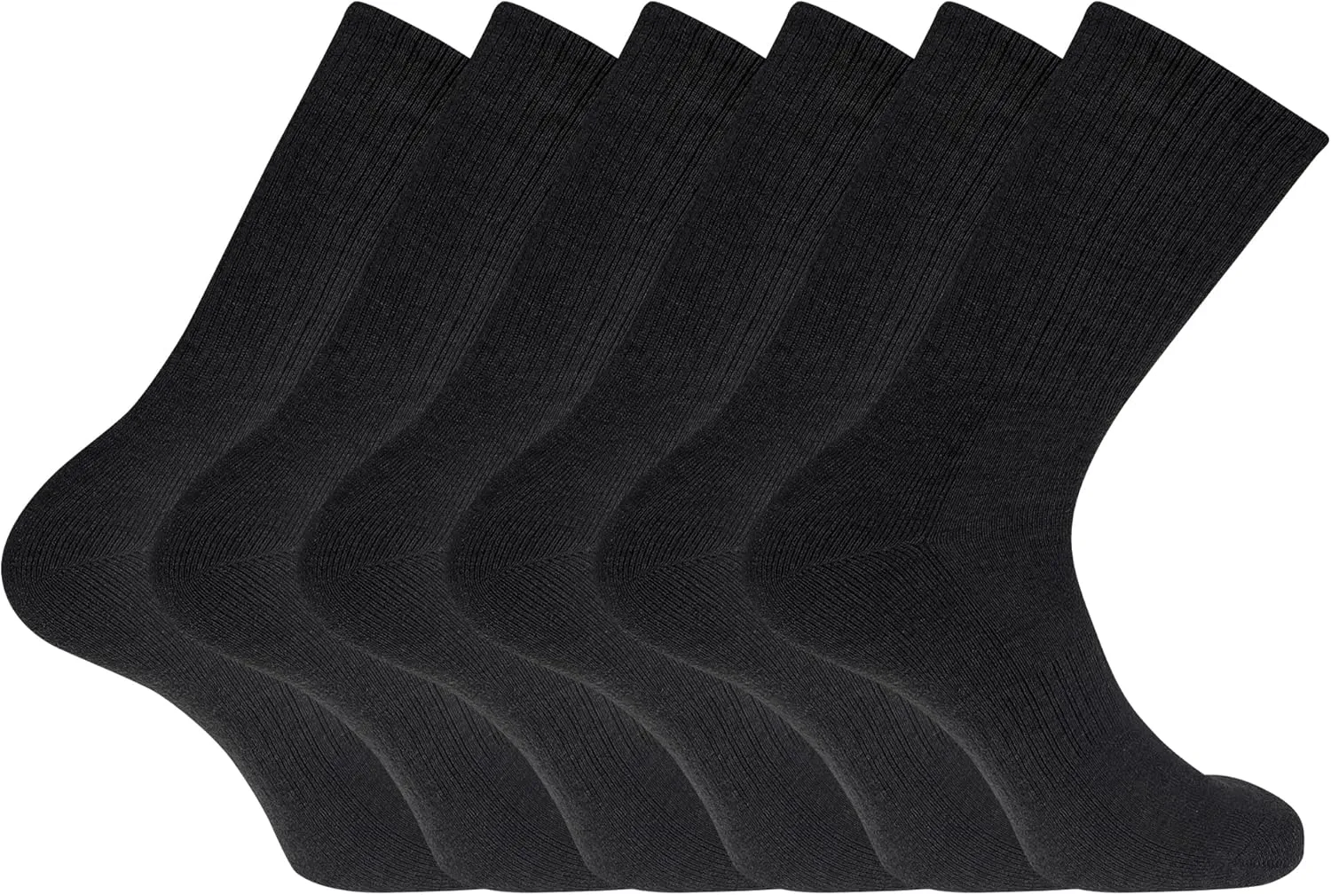 DOCKERS Men's Performance Socks - 3-Pairs and 6-Pairs Athletic and Dress Crew Socks for Men