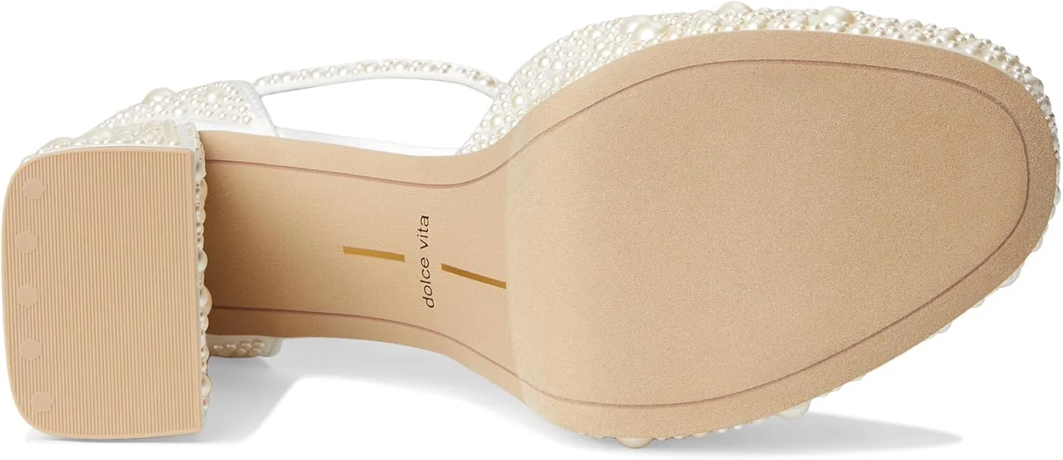 Dolce Vita Women's Pandro Pearl Heeled Sandal