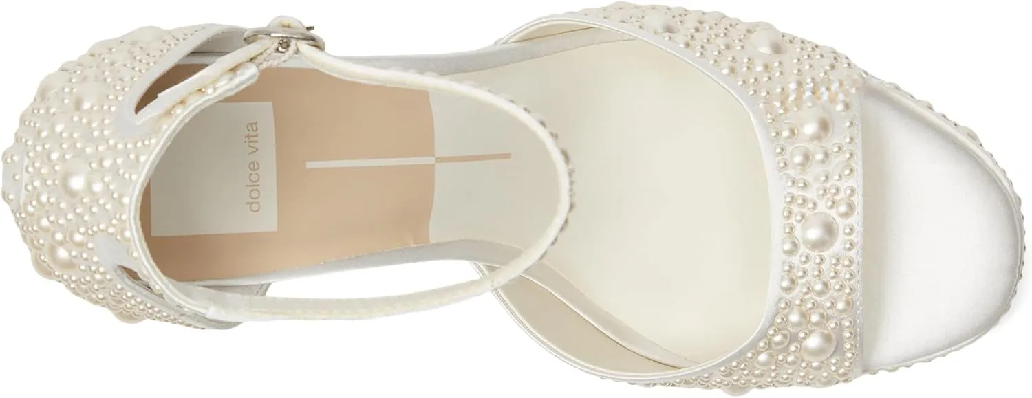 Dolce Vita Women's Pandro Pearl Heeled Sandal