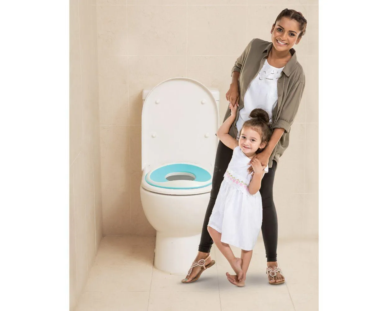 Dreambaby EZY- Toilet Trainer Seat - Aqua