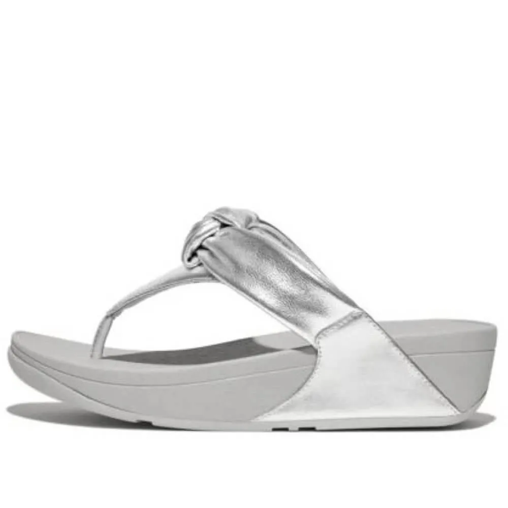 Fitflop LULU Padded Knot SILVER