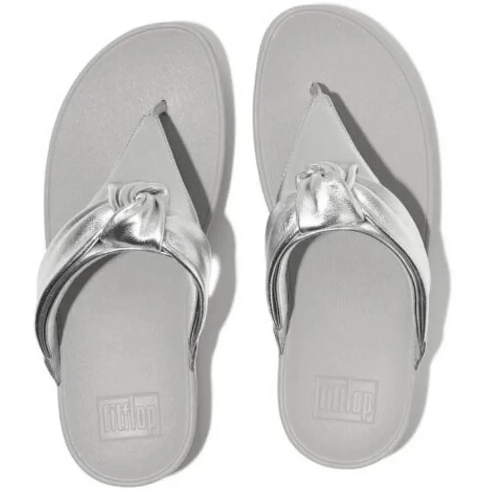 Fitflop LULU Padded Knot SILVER