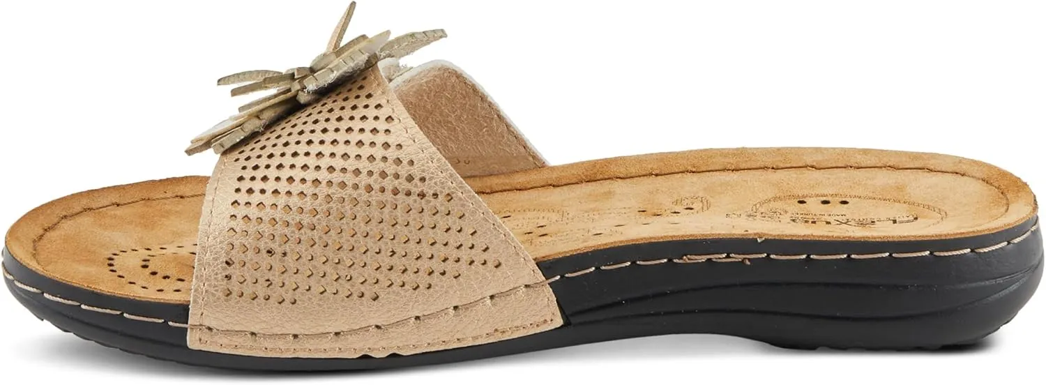 Flexus Women's FLOWERSTARS Slide Sandals