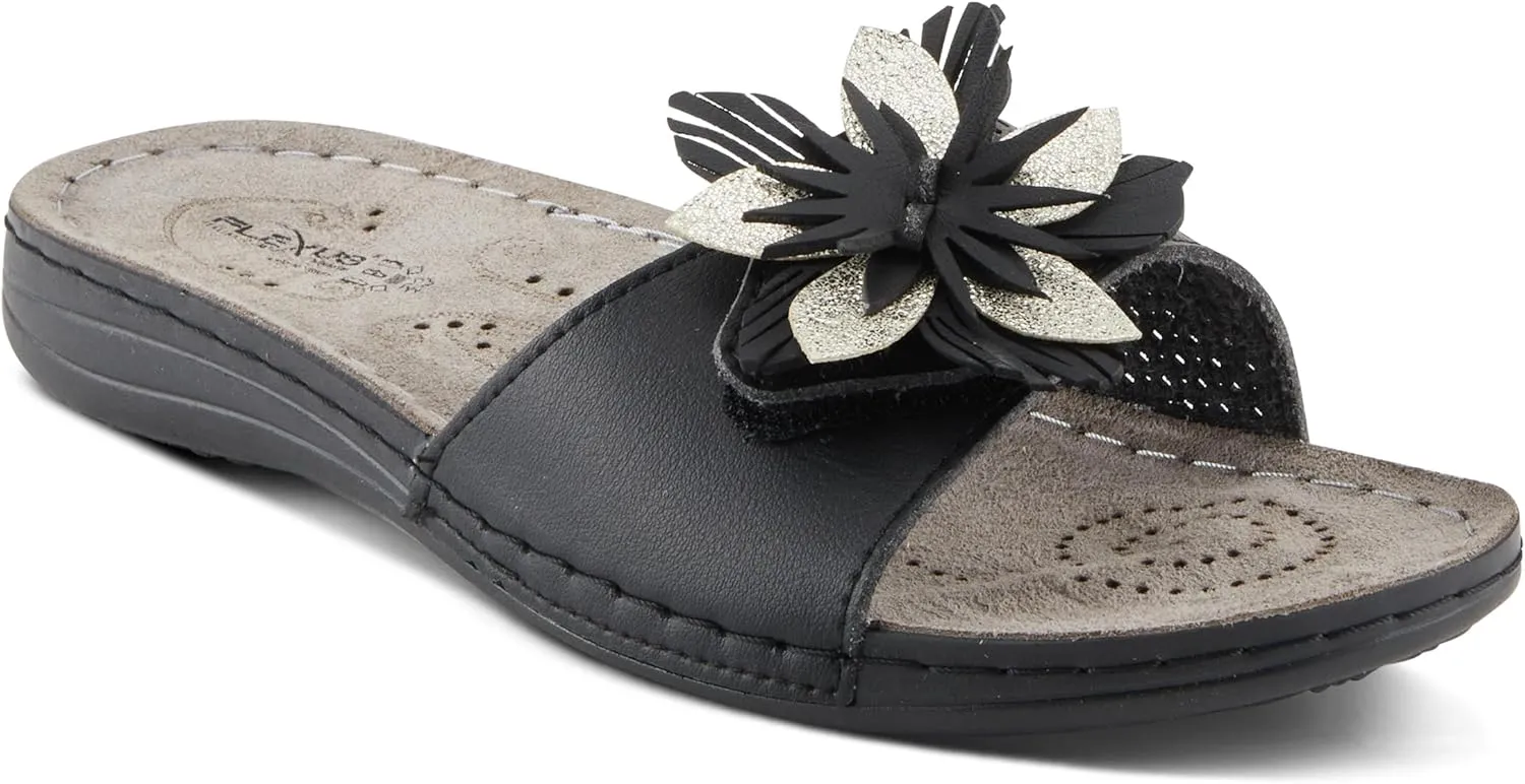 Flexus Women's FLOWERSTARS Slide Sandals