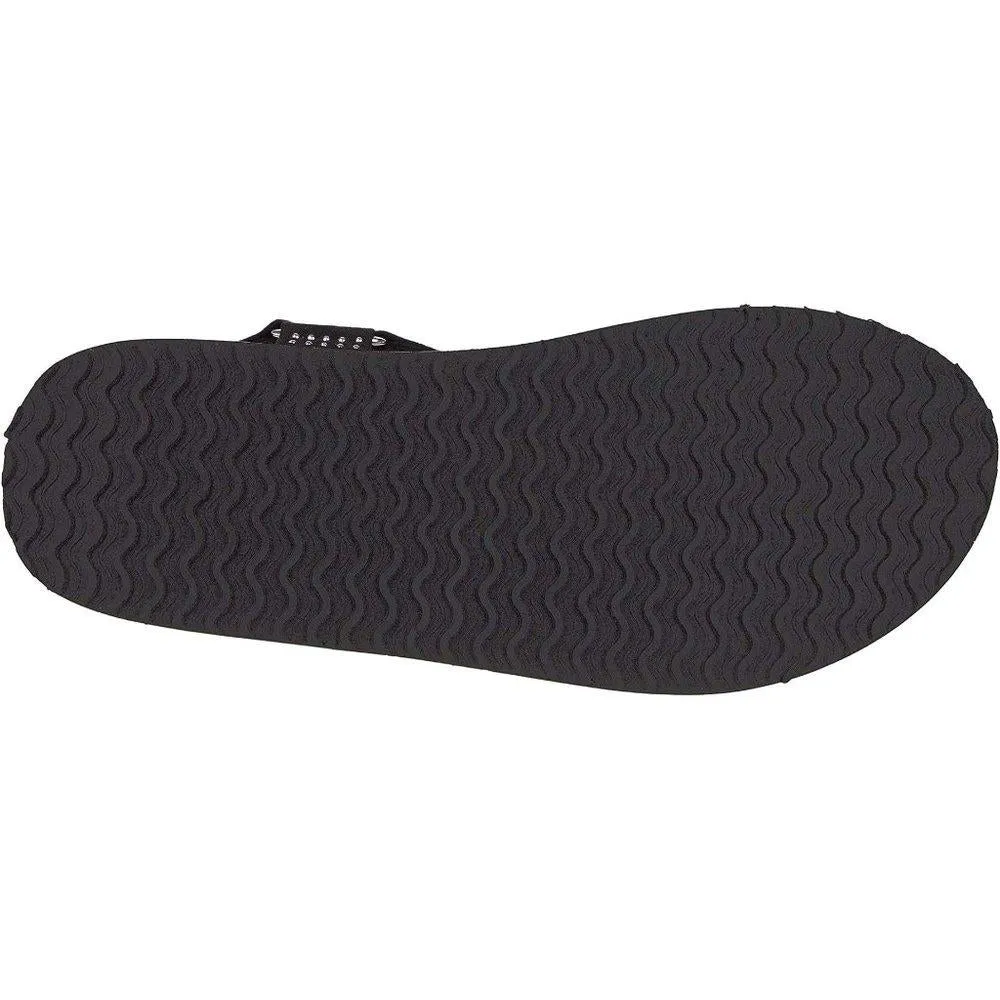 Flim Black Embellished Flats