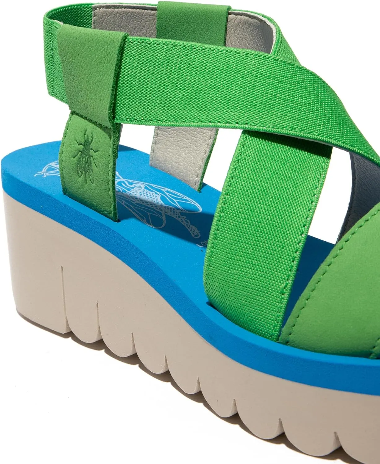 FLY London Women's Ankle-Strap Sandal, 35,36,37,38,39,40,41,42 M Womens Adult