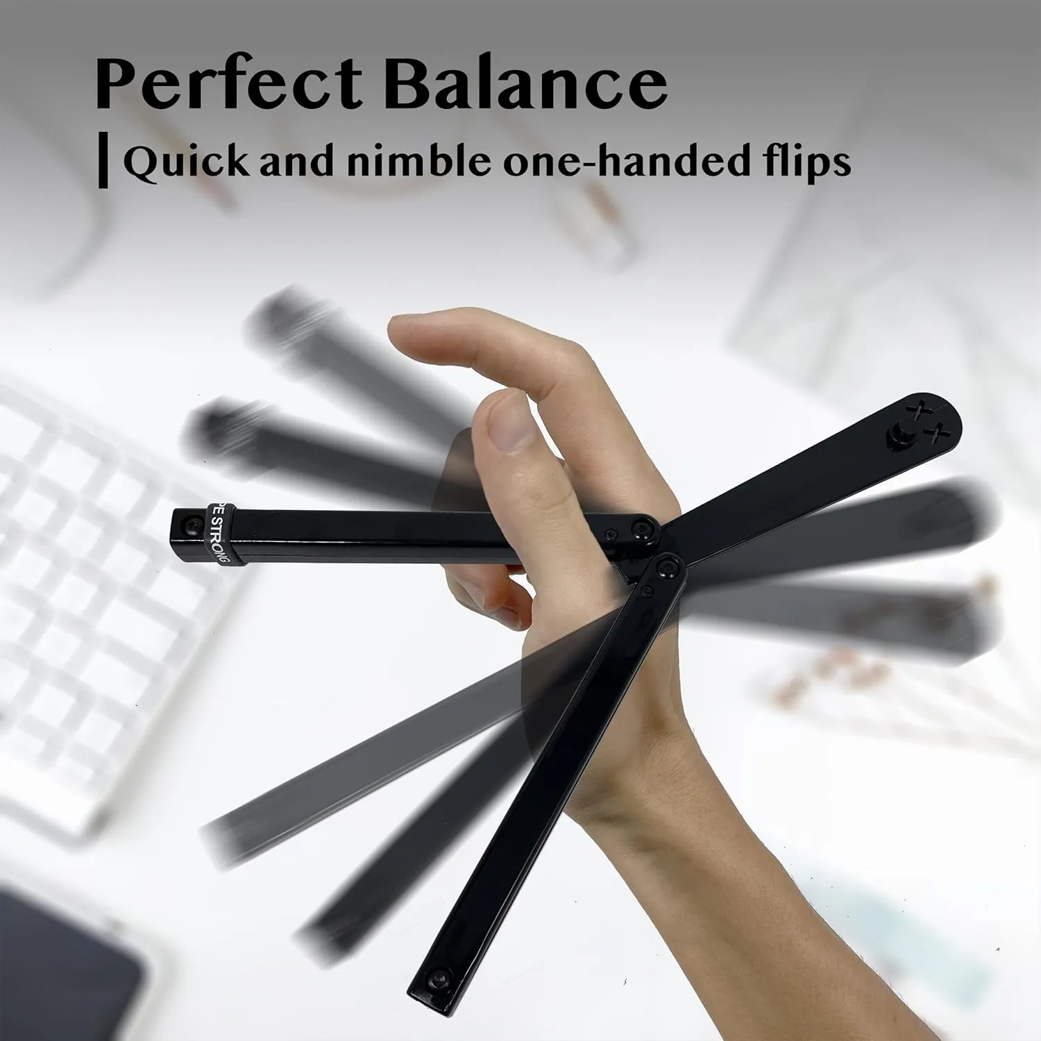 Foldable Plastic Tool, Sturdy and Lightweight, Excellent Balance, Practice Tool for Beginners