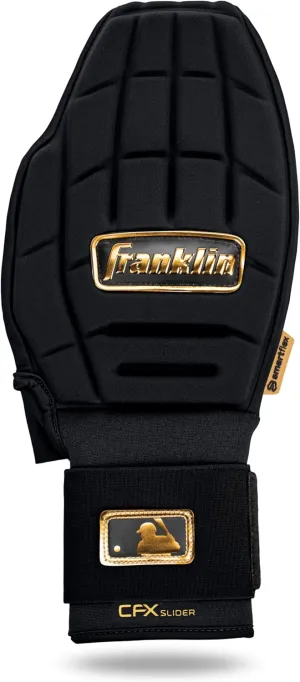 Franklin Sports MLB Baseball   Softball Sliding Mitt - CFX PRT Adult   Youth Protective Baserunning Sliding Gloves - Left   Right Hand Mitt - Hand   Wrist Protector for Running - Kids   Adults Sizes