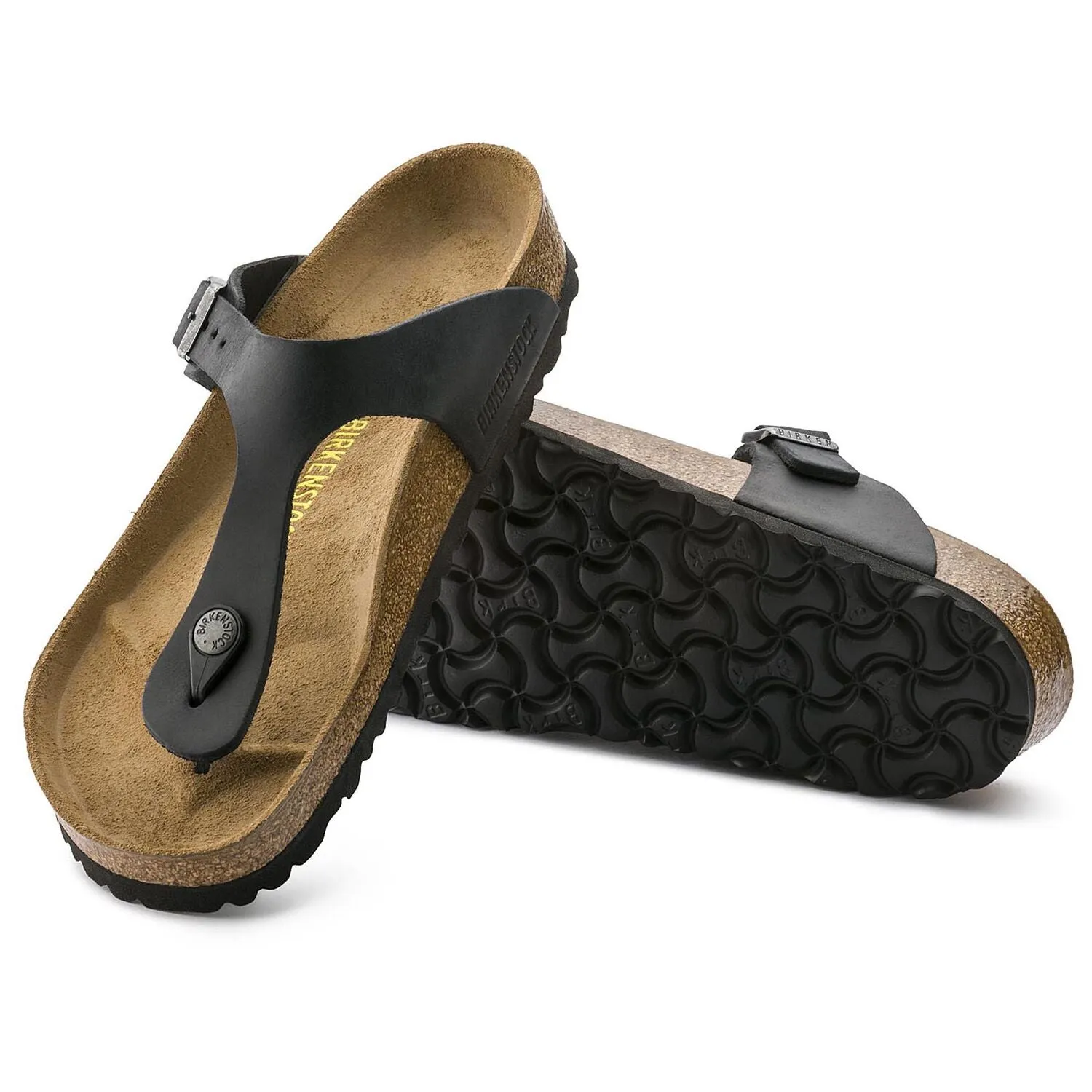GIZEH - BLACK - OIL LEATHER