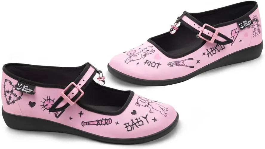 Hot Chocolate Design Chocolaticas Women's Mary Jane Flat Shoes