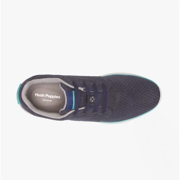 Hush Puppies GOOD Mens Recycled Trainers Blue