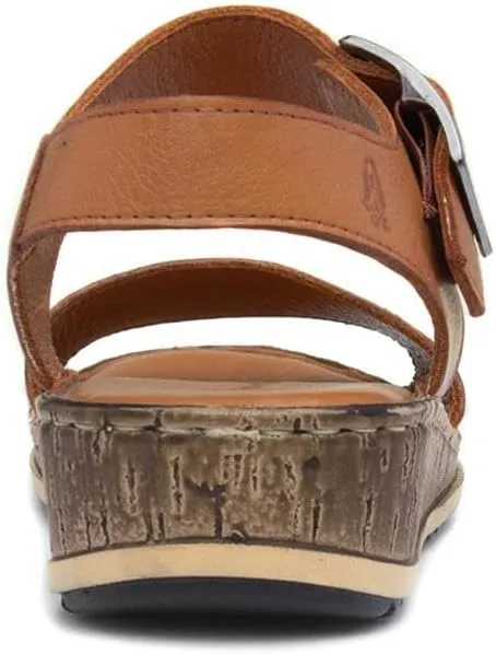 Hush Puppies Women's Ankle-Strap Wedge Sandal