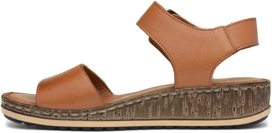 Hush Puppies Women's Ankle-Strap Wedge Sandal