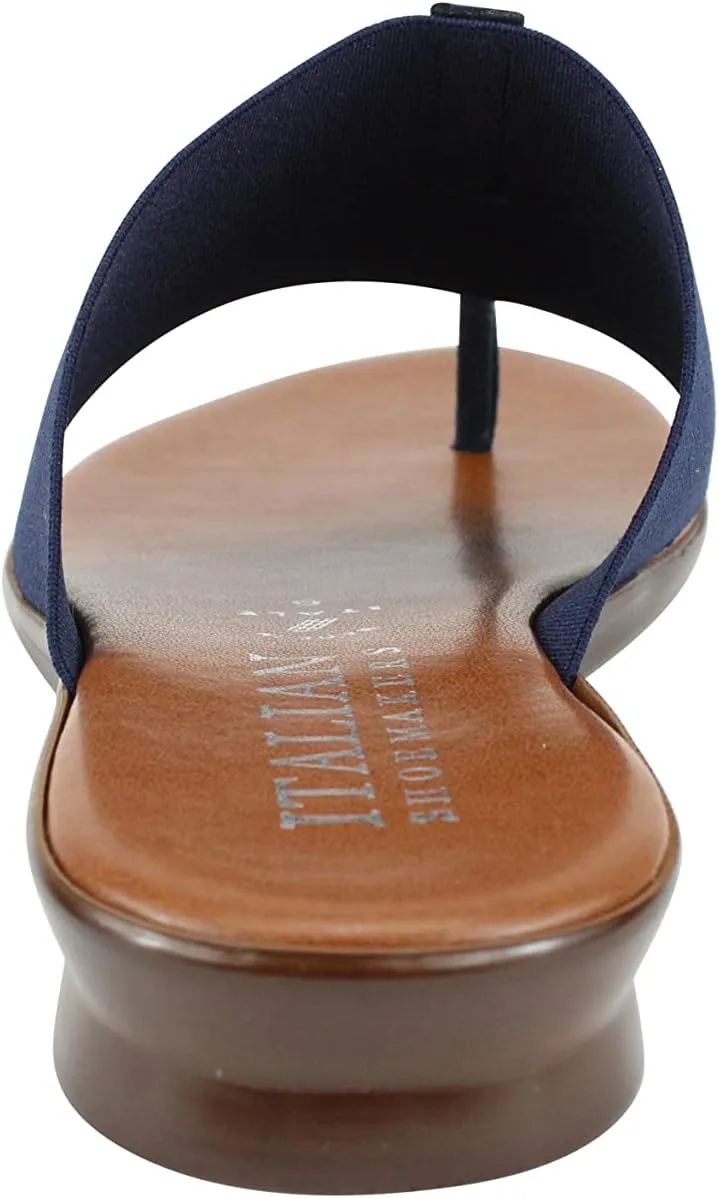 ITALIAN Shoemakers Lillee Women's Comfort Band Sandal Low Stretch Elastic