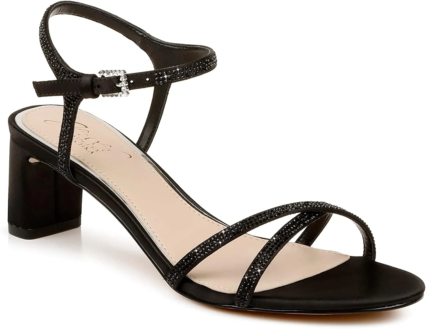 Jewel Badgley Mischka Omari Block Heel