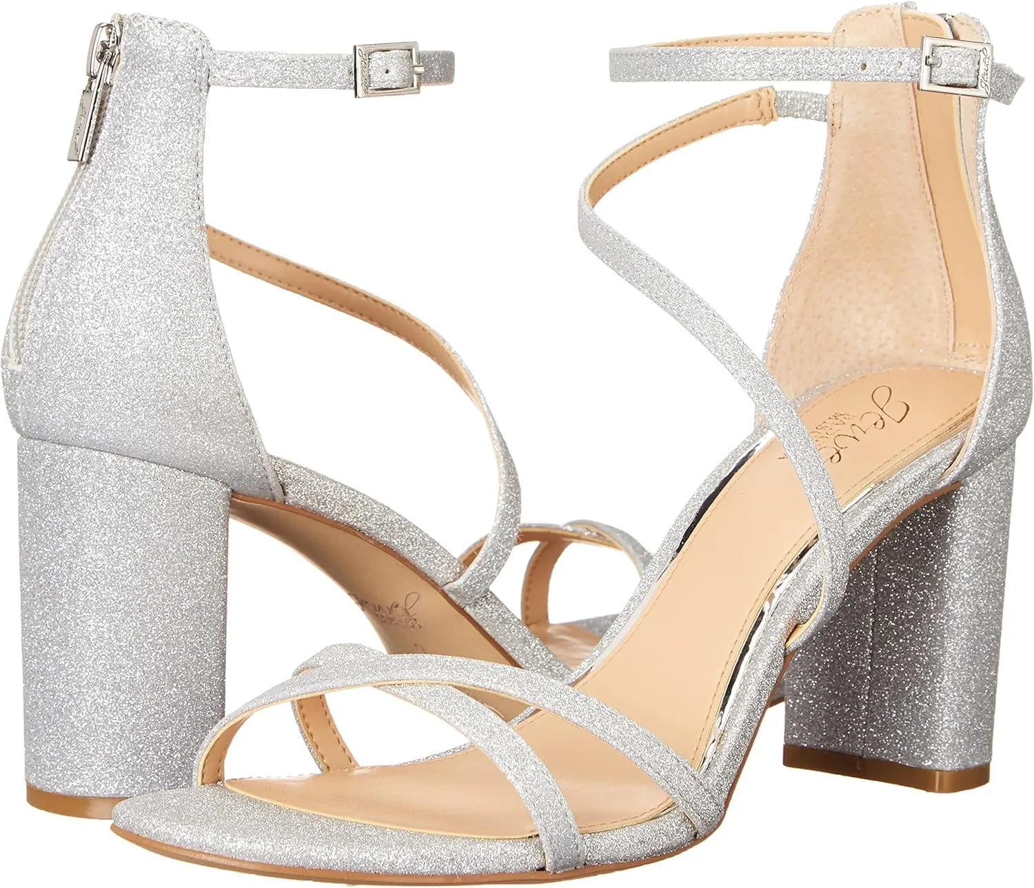Jewel Badgley Mischka Women's Devorah Heeled Sandal