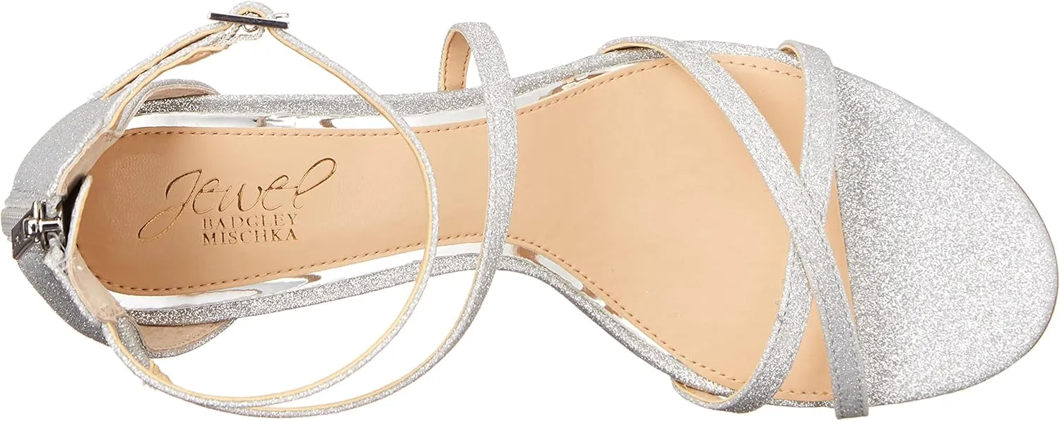 Jewel Badgley Mischka Women's Devorah Heeled Sandal