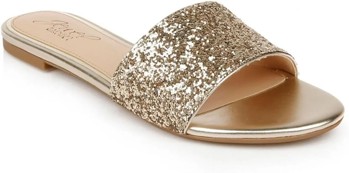 Jewel Badgley Mischka Women's Dillian Flat Sandal