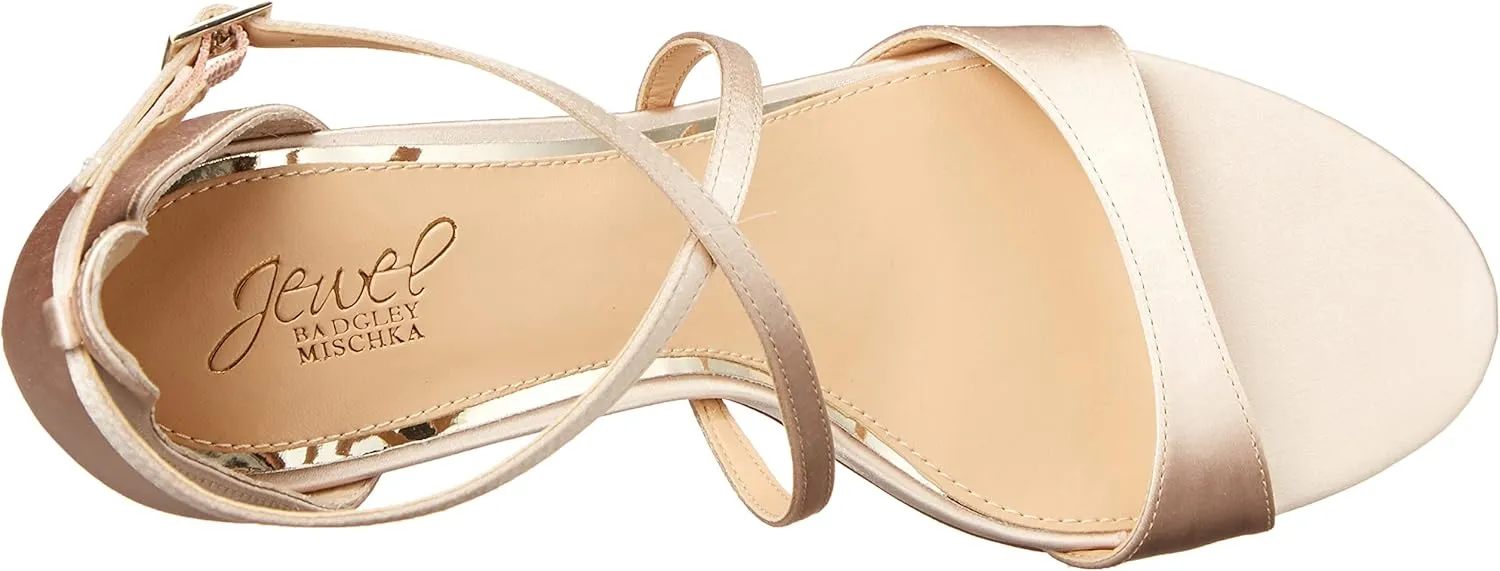Jewel Badgley Mischka Women's Dimitra Heeled Sandal