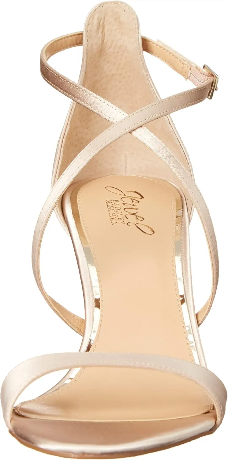Jewel Badgley Mischka Women's Dimitra Heeled Sandal