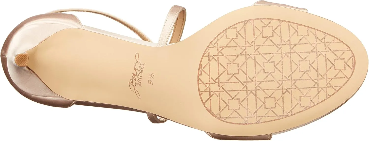 Jewel Badgley Mischka Women's Dimitra Heeled Sandal
