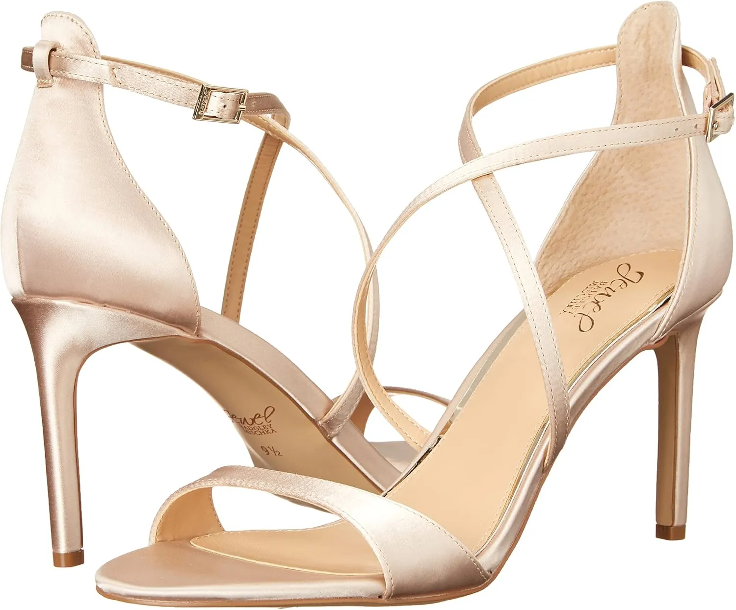 Jewel Badgley Mischka Women's Dimitra Heeled Sandal